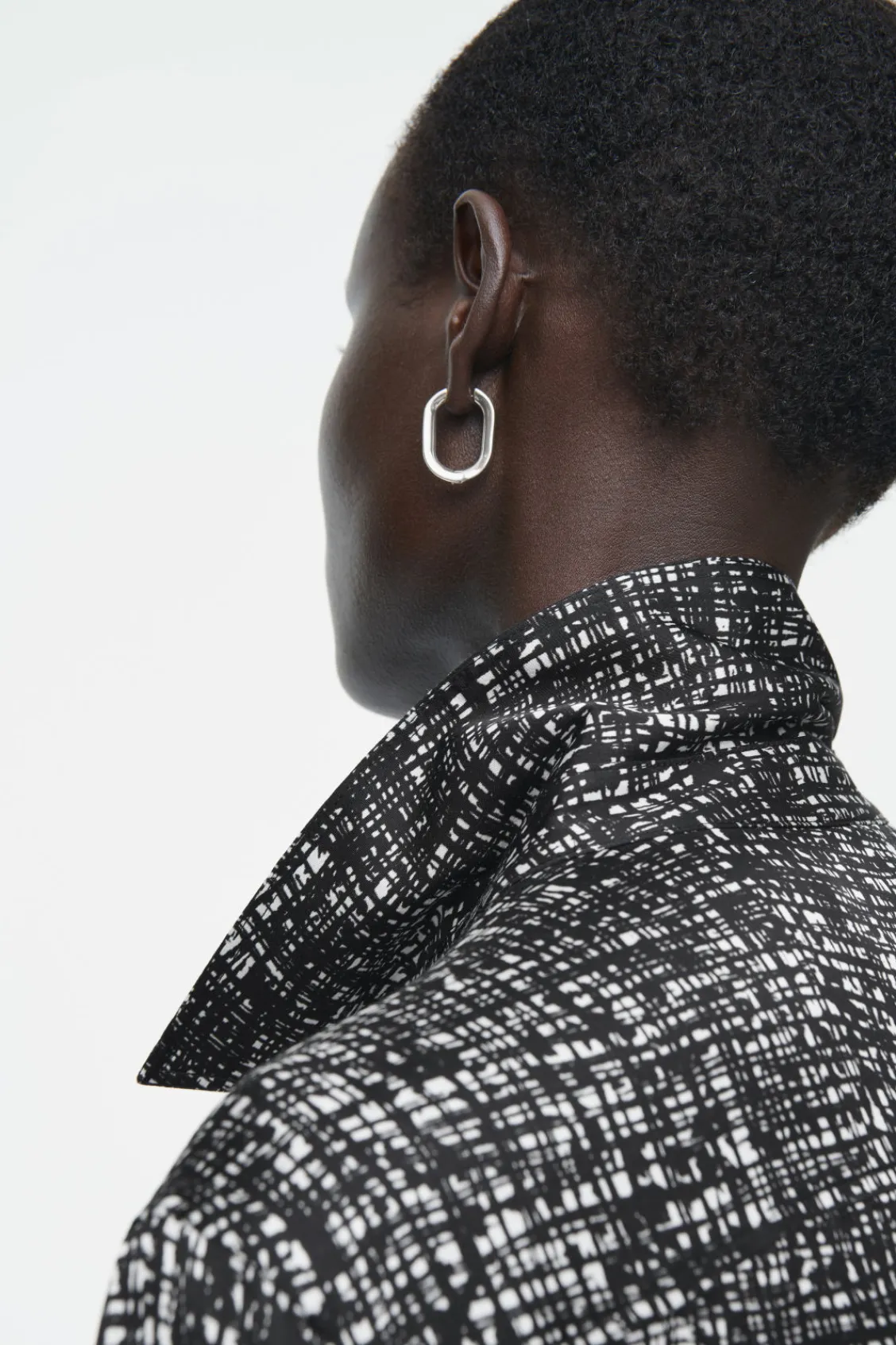 COS ABSTRACT CHECKED SHIRT DRESS-Women Dresses & Jumpsuits