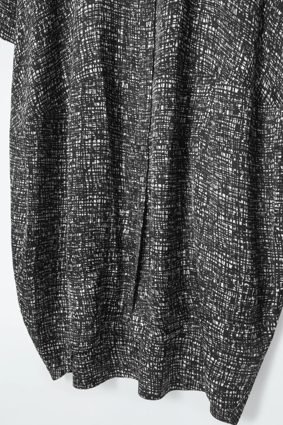 COS ABSTRACT CHECKED SHIRT DRESS-Women Dresses & Jumpsuits