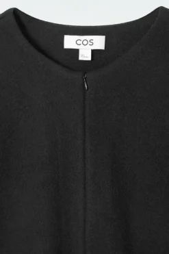 COS A-LINE BOILED-WOOL MINI DRESS-Women Dresses & Jumpsuits