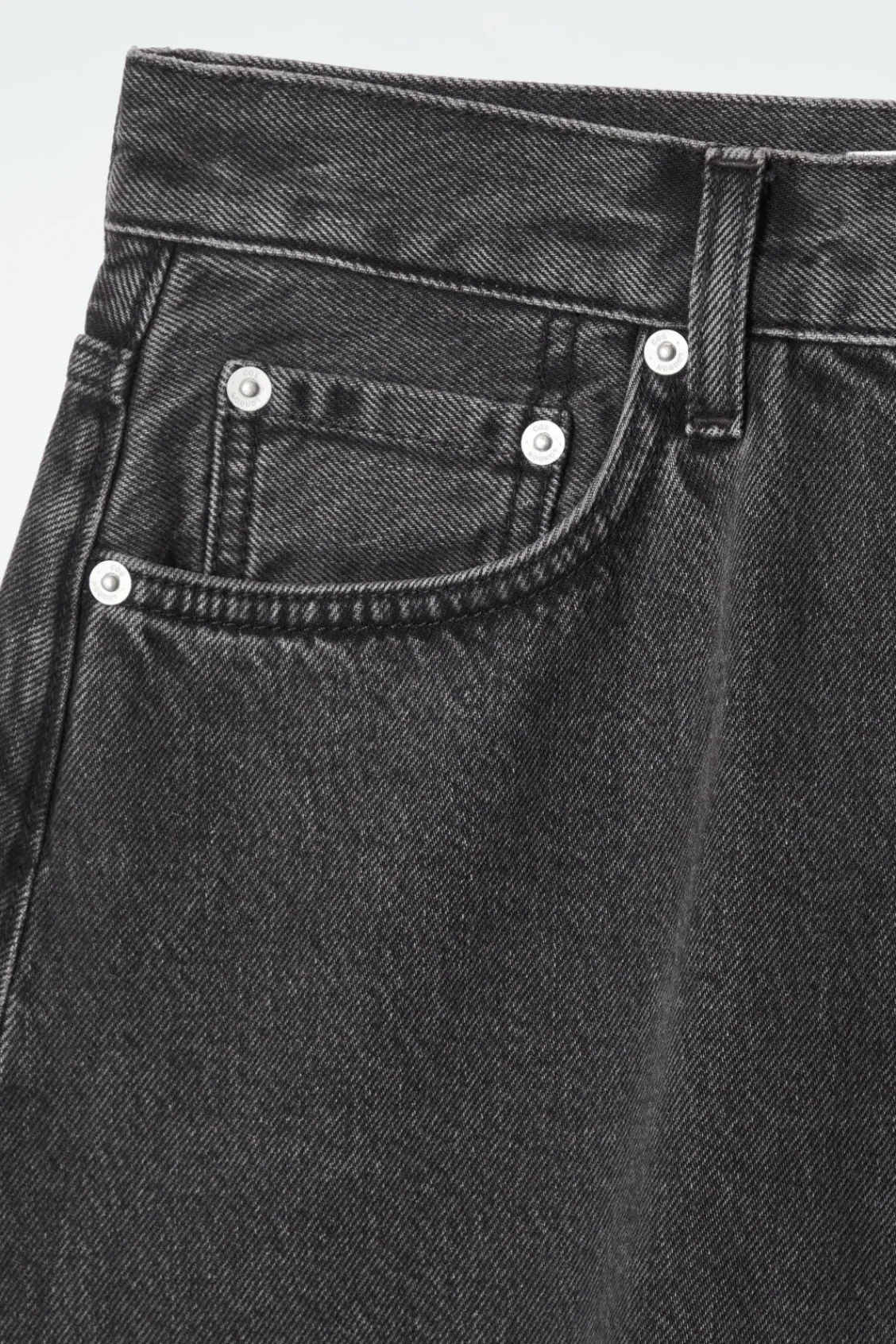 COS A-LINE DENIM MIDI SKIRT-Women Skirts
