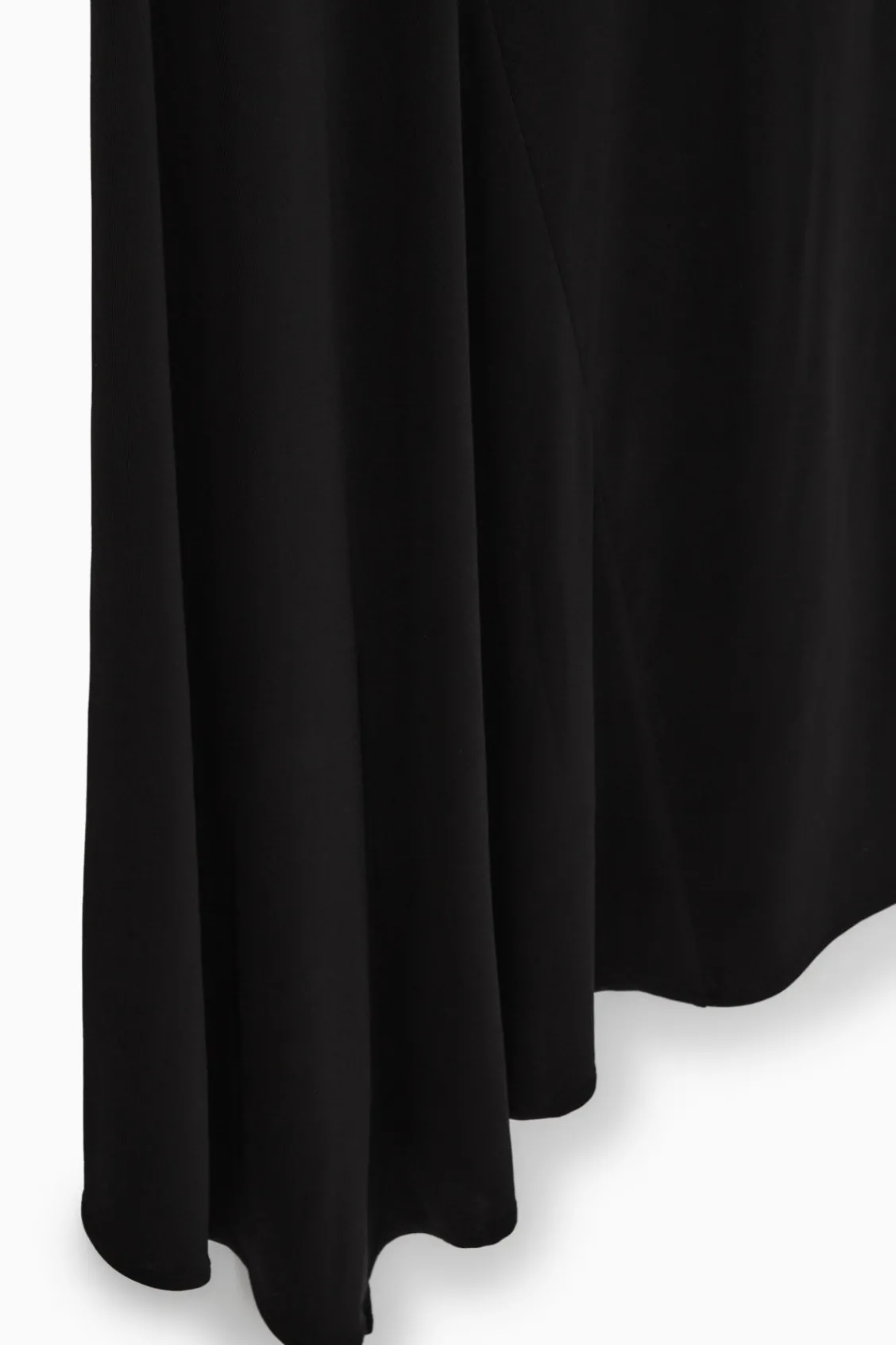 COS ASYMMETRIC COWL-NECK MAXI DRESS-Women Dresses & Jumpsuits