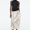 COS ASYMMETRIC DRAPED SKIRT-Women Skirts