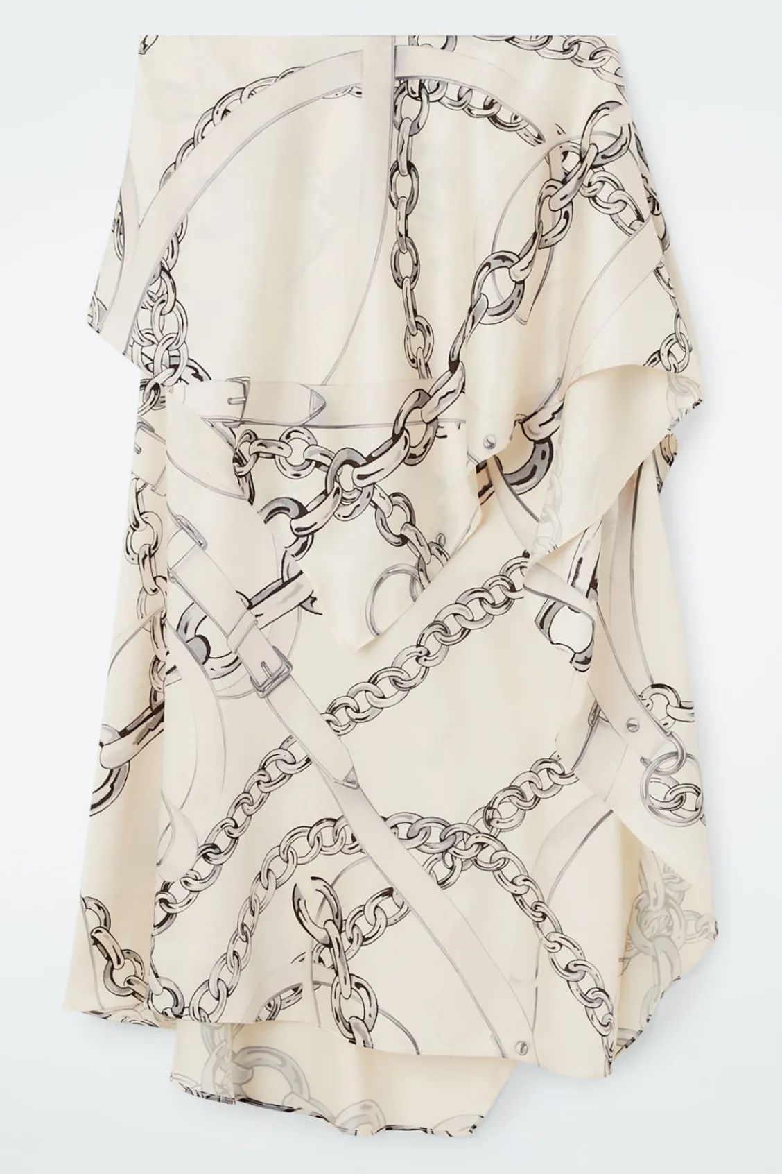 COS ASYMMETRIC DRAPED SKIRT-Women Skirts
