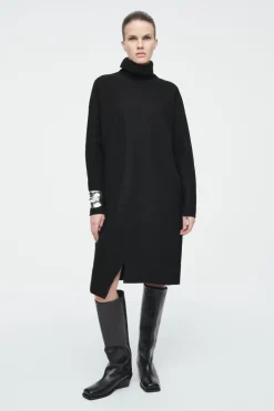 COS ASYMMETRIC MERINO WOOL DRESS-Women Sweaters & Cardigans | Dresses & Jumpsuits