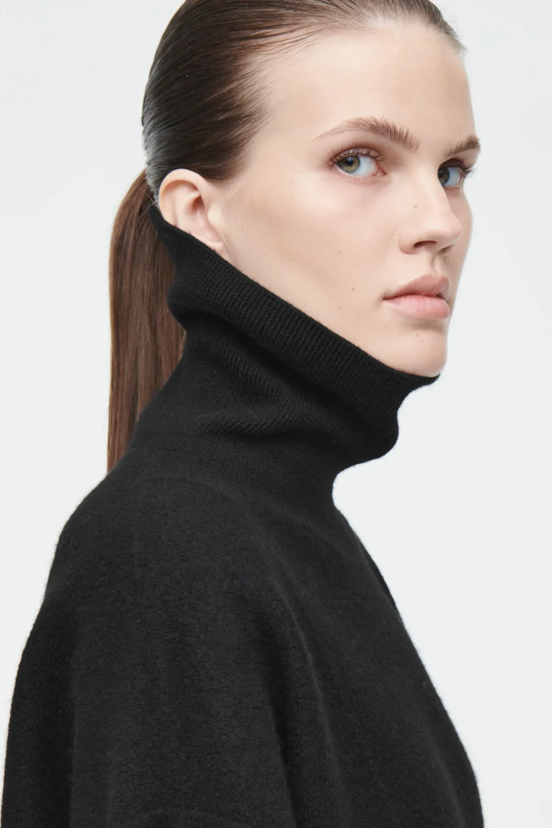 COS ASYMMETRIC MERINO WOOL DRESS-Women Sweaters & Cardigans | Dresses & Jumpsuits