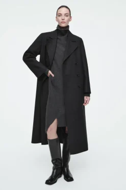 COS ASYMMETRIC MERINO WOOL DRESS-Women Dresses & Jumpsuits | Sweaters & Cardigans