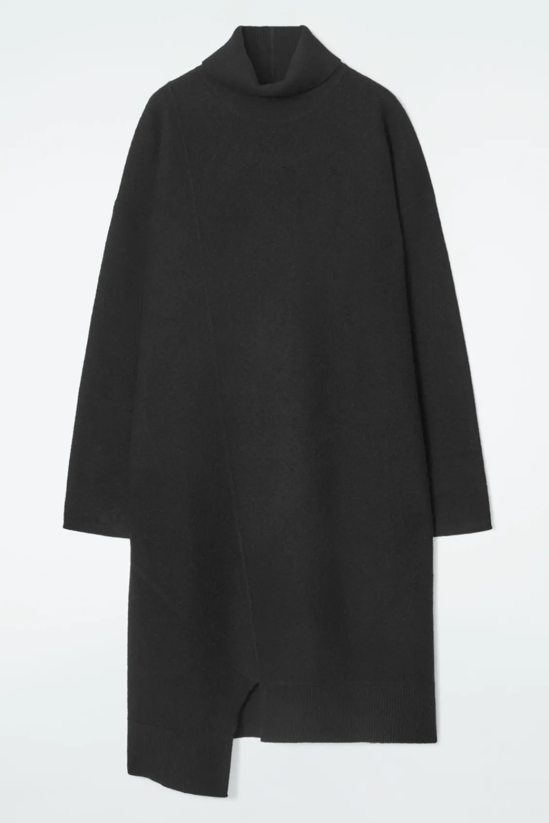 COS ASYMMETRIC MERINO WOOL DRESS-Women Sweaters & Cardigans | Dresses & Jumpsuits