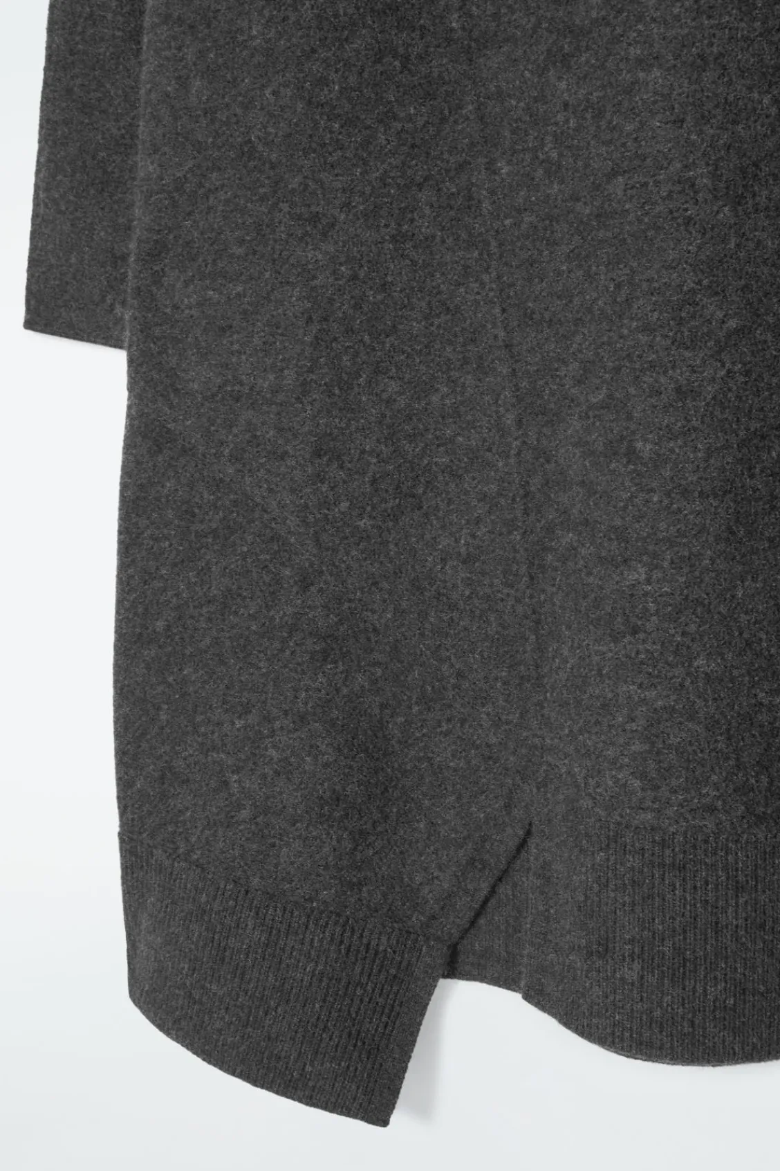 COS ASYMMETRIC MERINO WOOL DRESS-Women Dresses & Jumpsuits | Sweaters & Cardigans