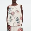 COS BALLOON SLEEVELESS TOP-Women Tops