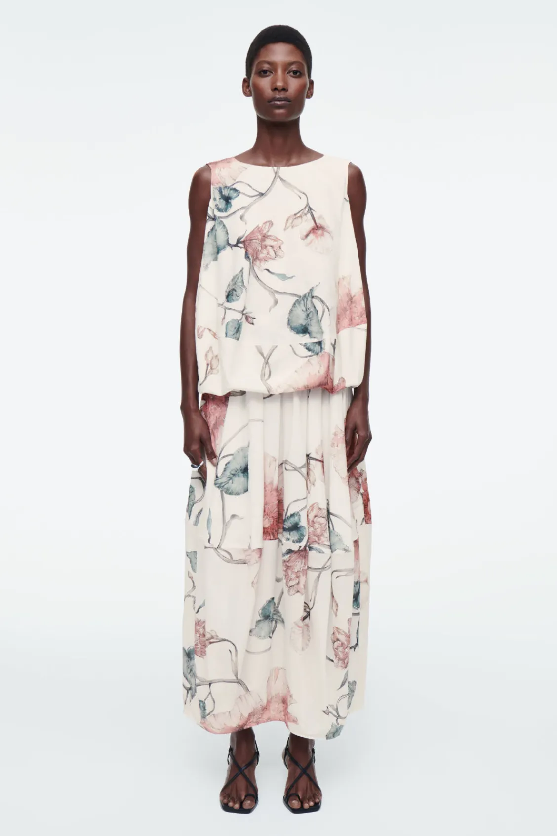 COS BALLOON SLEEVELESS TOP-Women Tops