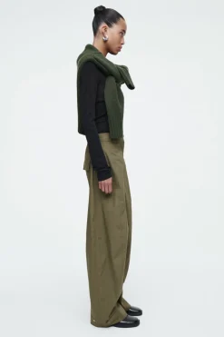 COS BARREL-LEG UTILITY PANTS-Women Pants