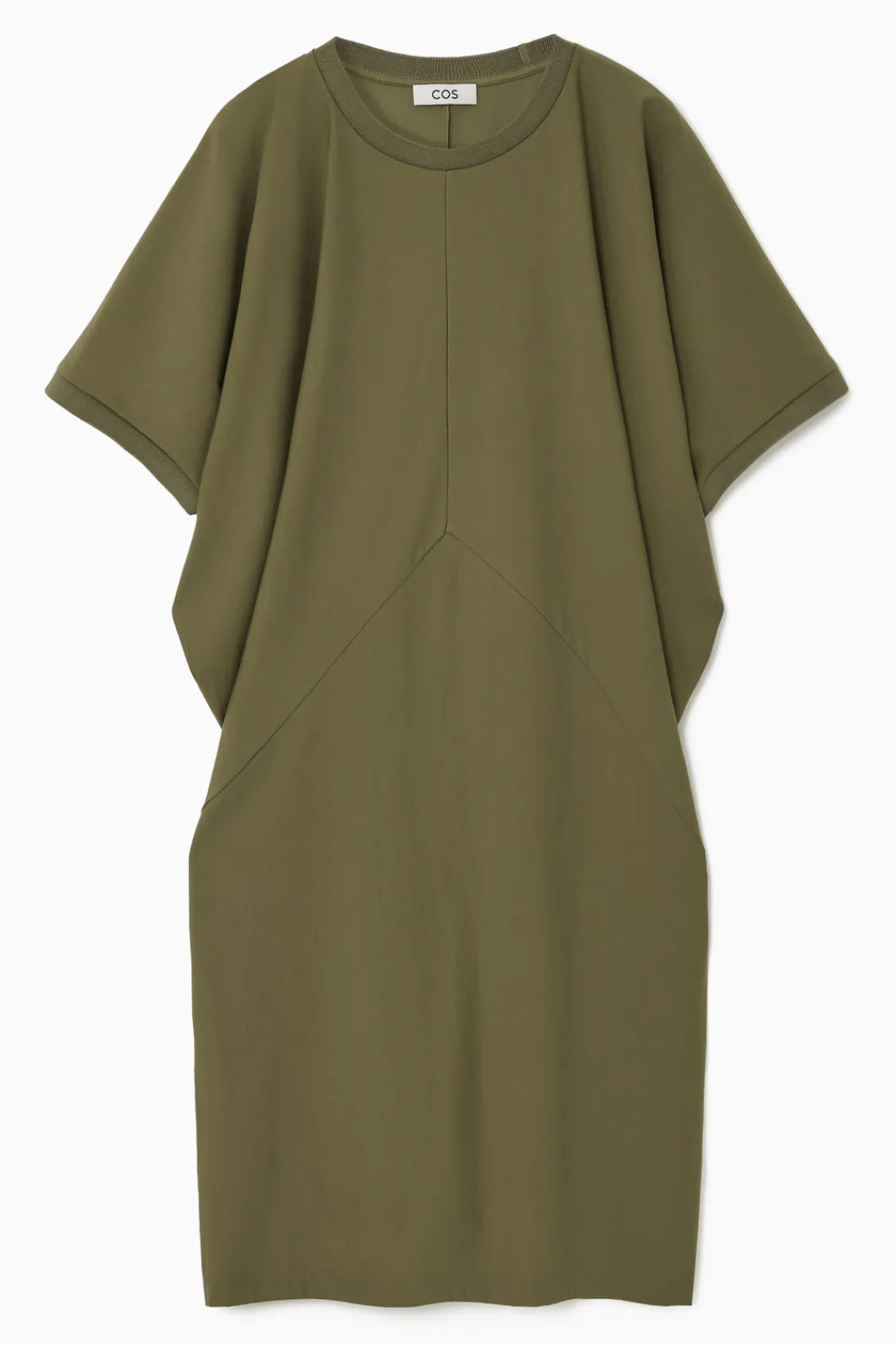 COS BATWING-SLEEVE T-SHIRT DRESS-Women Dresses & Jumpsuits