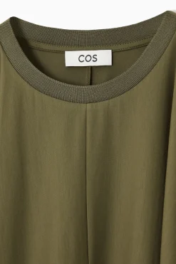 COS BATWING-SLEEVE T-SHIRT DRESS-Women Dresses & Jumpsuits