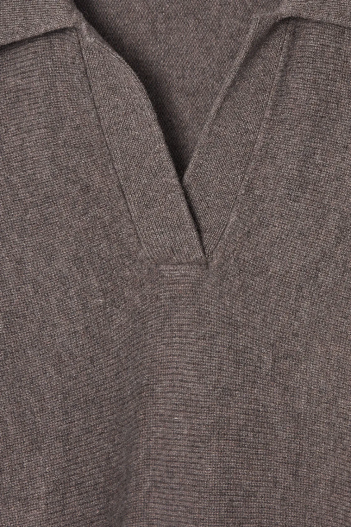 COS BATWING-SLEEVE WOOL POLO SWEATER-Women Sweaters & Cardigans