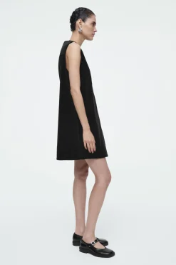 COS BIB-FRONT CORDUROY MINI DRESS-Women Dresses & Jumpsuits