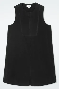 COS BIB-FRONT CORDUROY MINI DRESS-Women Dresses & Jumpsuits