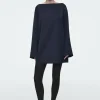 COS BOAT-NECK MINI DRESS-Women Dresses & Jumpsuits