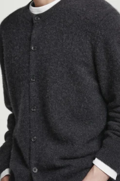 COS BOILED-CASHMERE CREW-NECK CARDIGAN- Cashmere | Sweaters & Cardigans