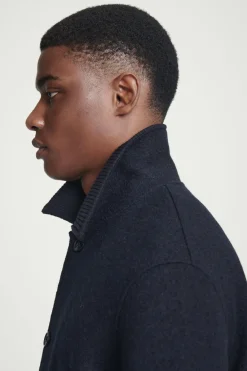 COS BOILED-WOOL CHORE JACKET- Coats & Jackets