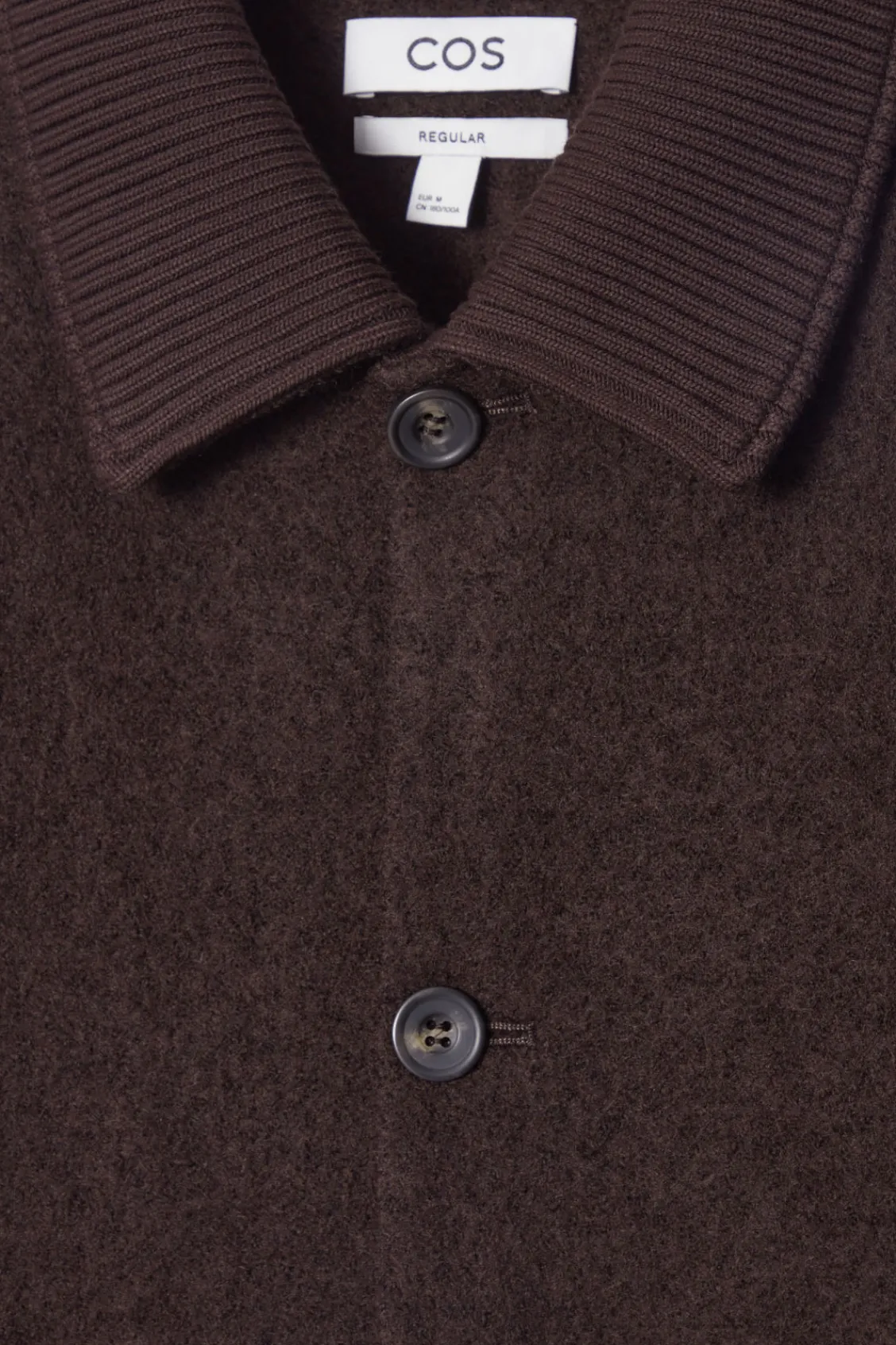COS BOILED-WOOL CHORE JACKET- Coats & Jackets