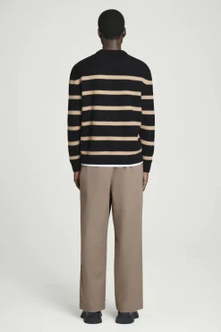 COS BOILED-WOOL CREW-NECK SWEATER- Sweaters & Cardigans