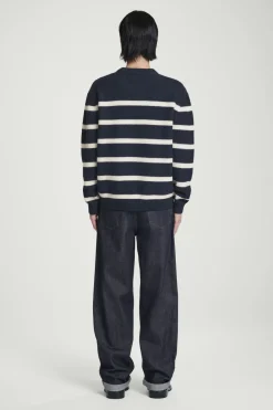 COS BOILED-WOOL CREW-NECK SWEATER- Sweaters & Cardigans