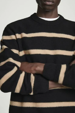 COS BOILED-WOOL CREW-NECK SWEATER- Sweaters & Cardigans