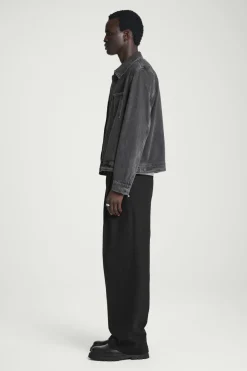 COS BOXY DENIM ZIP-UP JACKET- Coats & Jackets