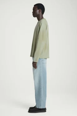 COS BOXY HEAVYWEIGHT LONG-SLEEVED T-SHIRT- T-Shirts