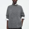 COS BRUSHED-CASHMERE TURTLENECK SWEATER-Women Cashmere | Sweaters & Cardigans