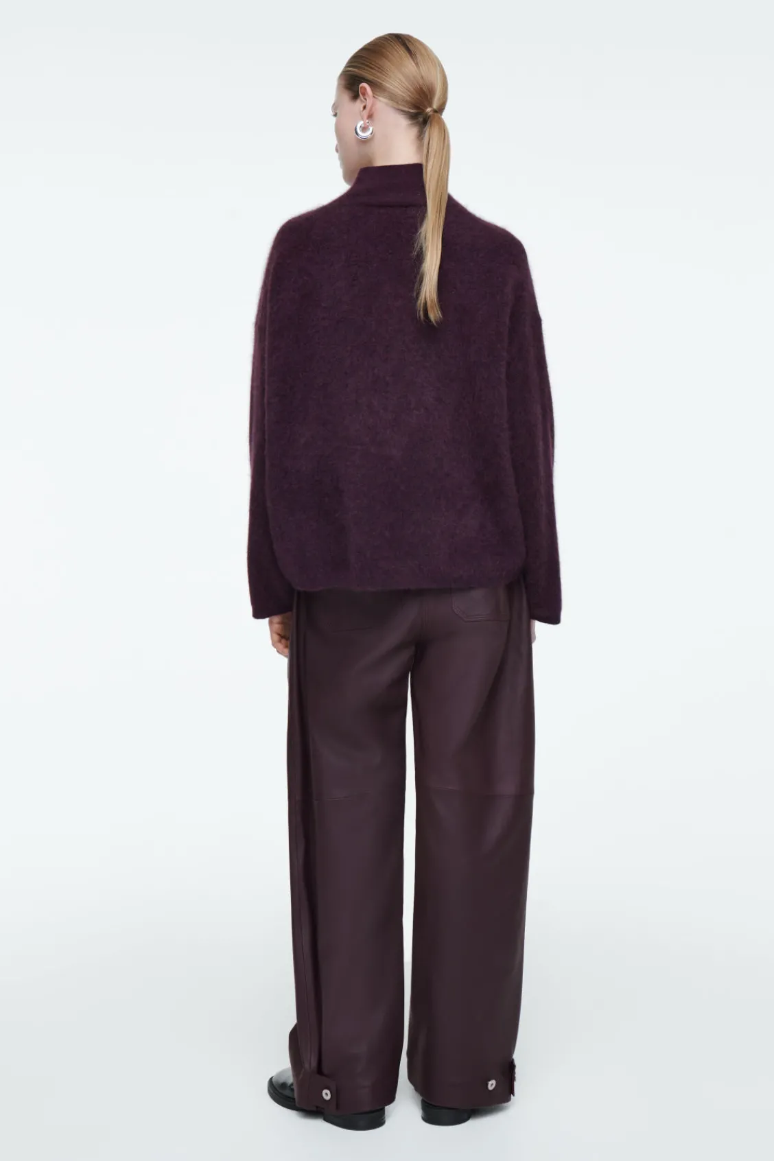 COS BRUSHED-CASHMERE TURTLENECK SWEATER-Women Cashmere | Sweaters & Cardigans