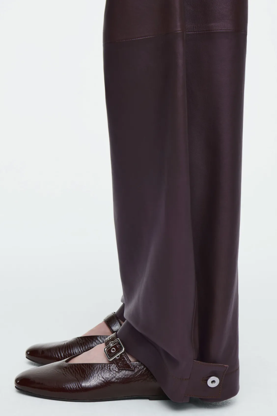 COS BUCKLED BALLET FLATS-Women Shoes
