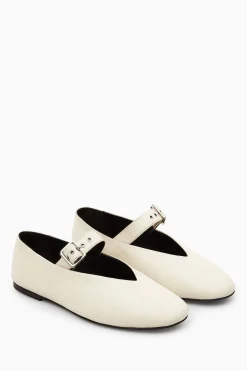 COS BUCKLED BALLET FLATS-Women Shoes