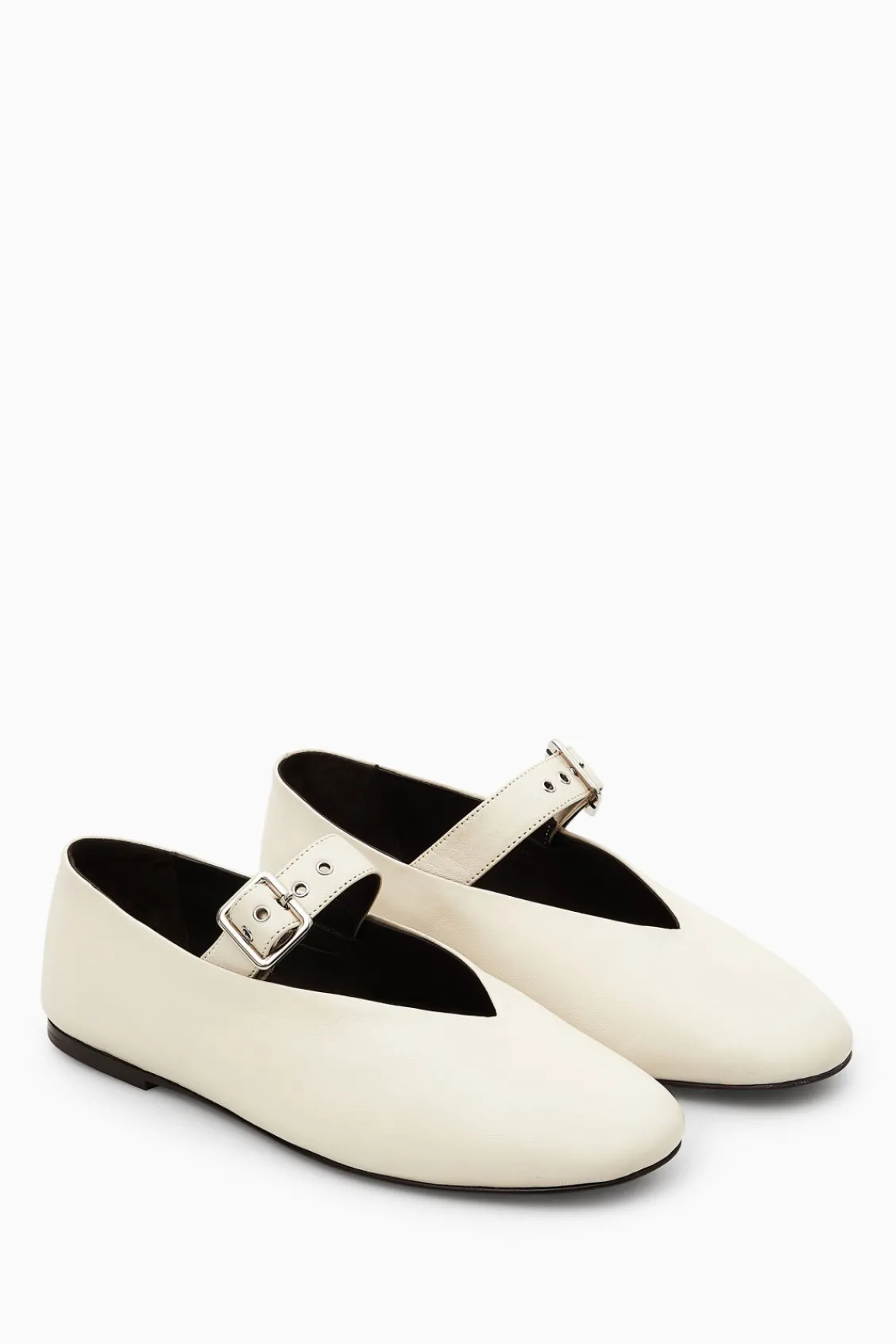 COS BUCKLED BALLET FLATS-Women Shoes