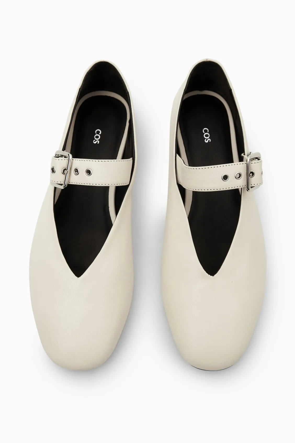 COS BUCKLED BALLET FLATS-Women Shoes