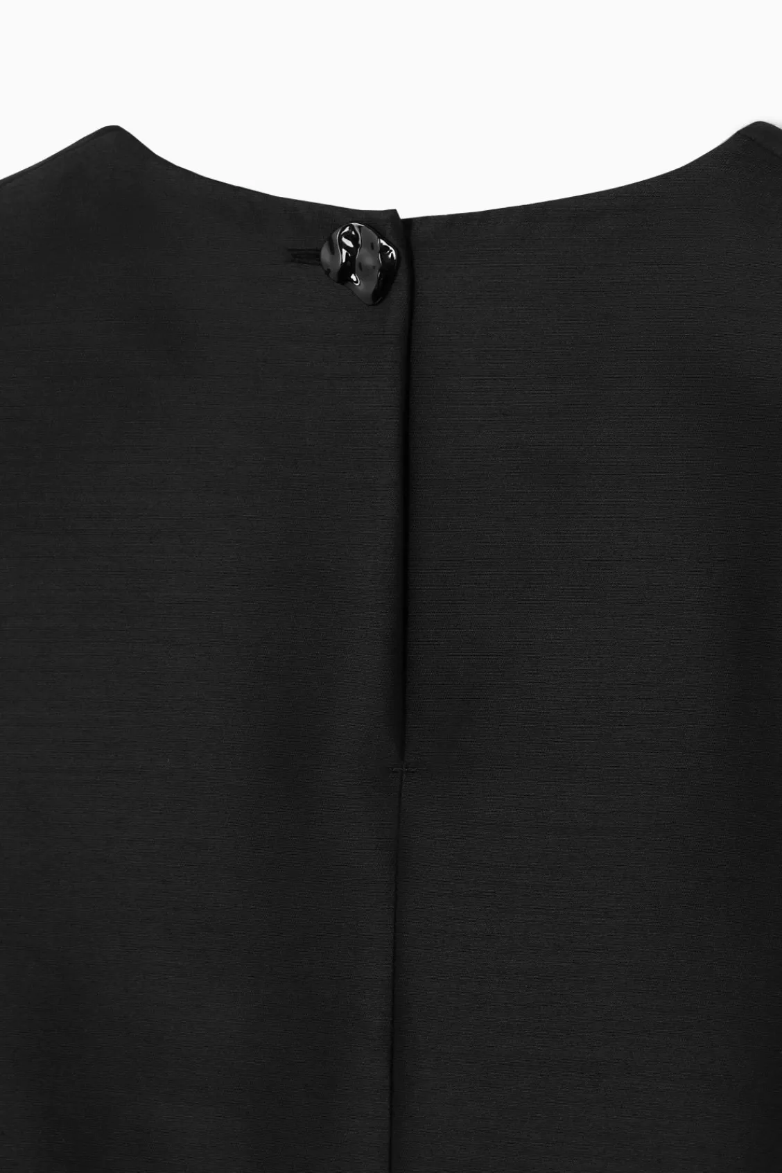 COS BUTTON-DETAIL WOOL-BLEND DRESS-Women Dresses & Jumpsuits