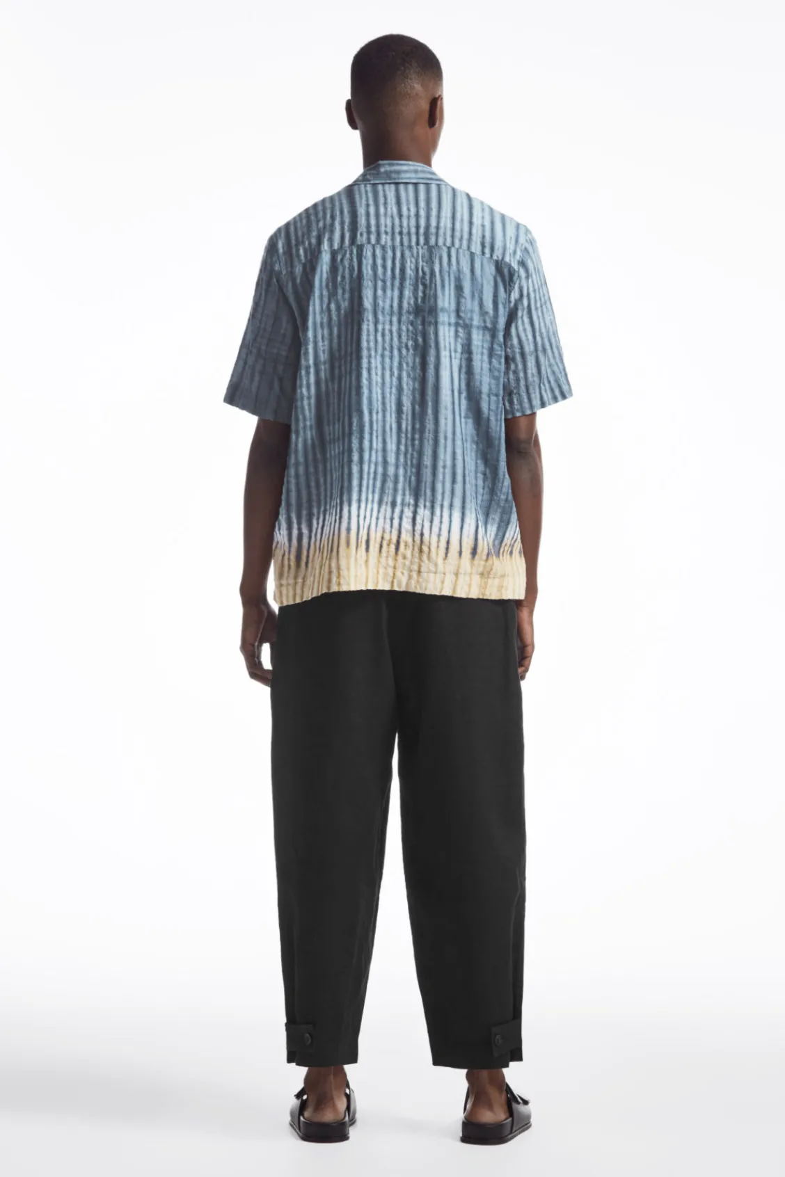 COS CAMP-COLLAR SHORT-SLEEVED SHIRT- Shirts