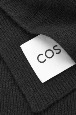 COS CASHMERE-BLEND SCARF-Women Hats & Scarves | Cashmere