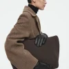 COS CASHMERE-LINED LEATHER GLOVES-Women Hats & Scarves | Cashmere