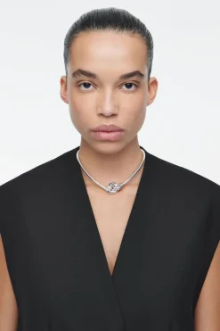 COS CHAIN-LINK CHOKER-Women Jewelry