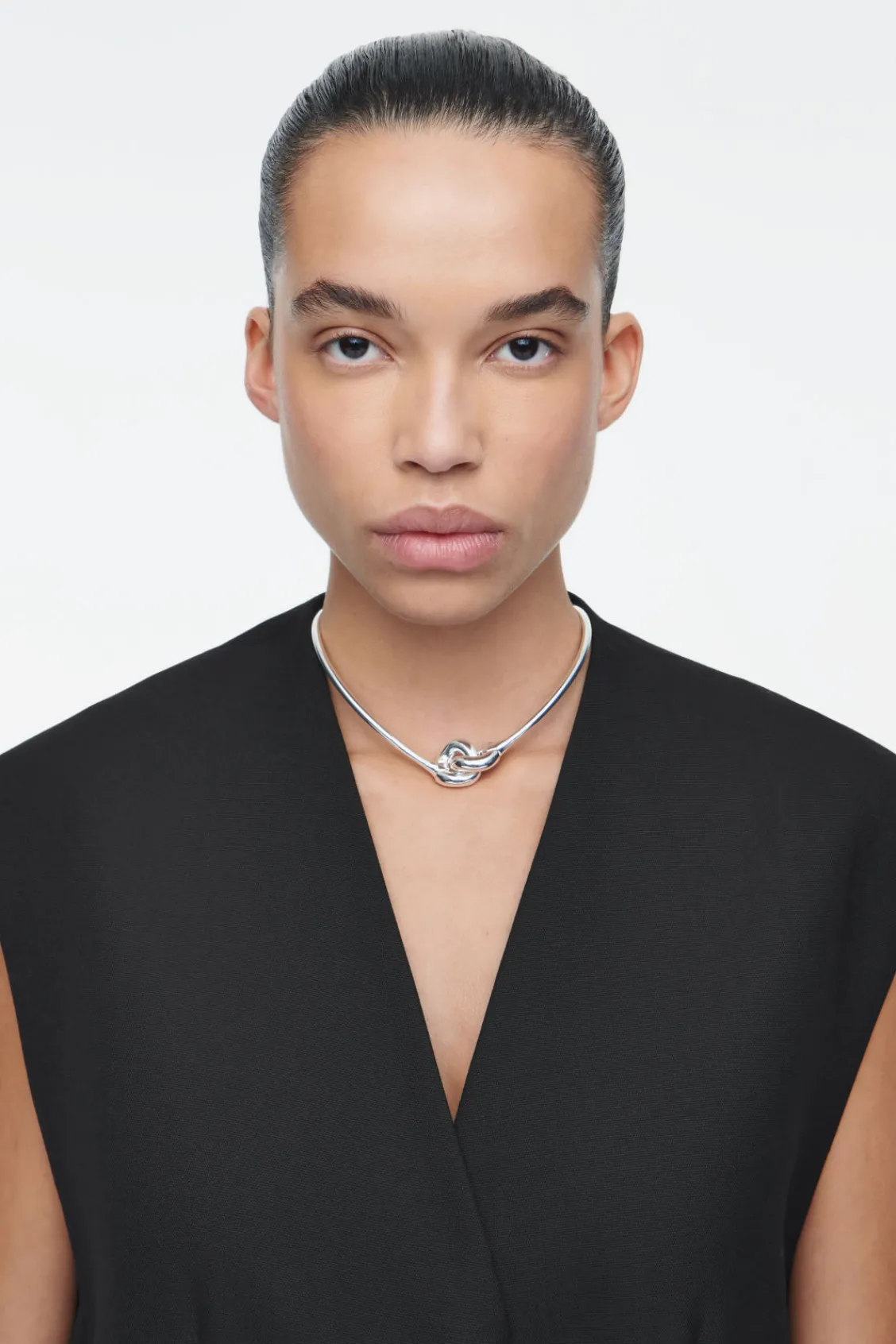 COS CHAIN-LINK CHOKER-Women Jewelry