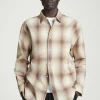 COS CHECKED COTTON SHIRT- Shirts