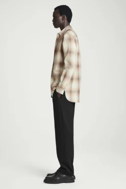 COS CHECKED COTTON SHIRT- Shirts