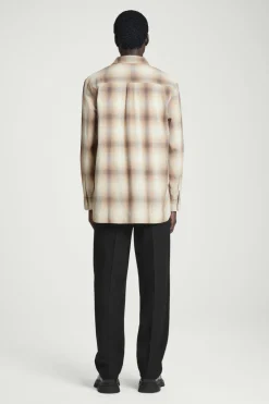 COS CHECKED COTTON SHIRT- Shirts