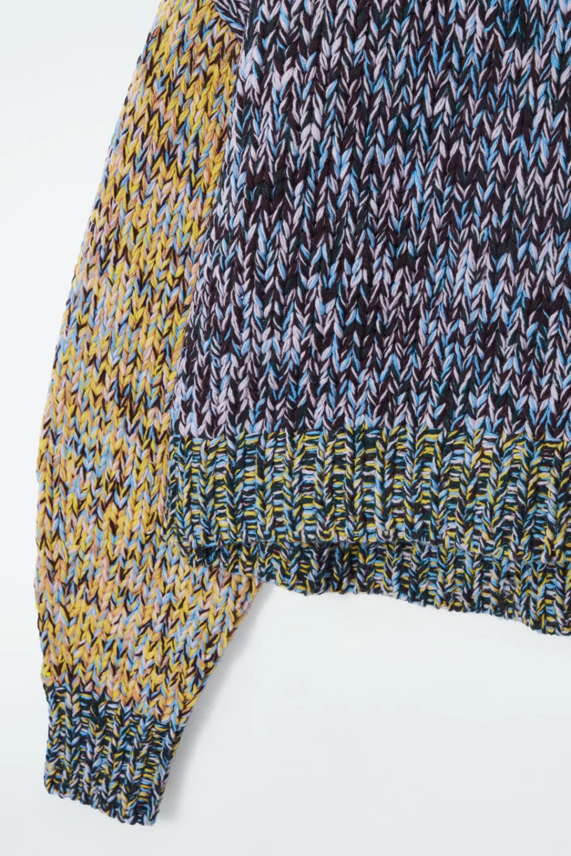 COS CHUNKY HAND-KNIT WOOL JUMPER-Women Sweaters & Cardigans