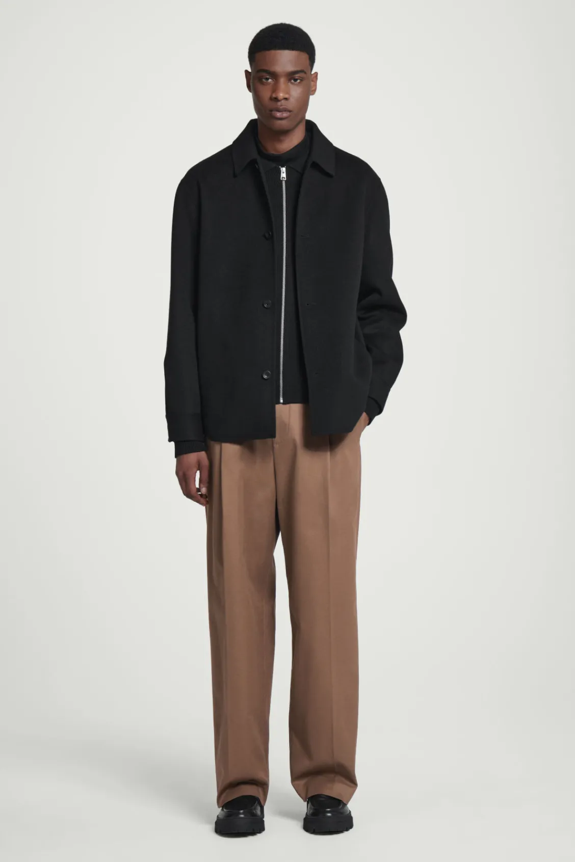 COS CHUNKY LEATHER LOAFERS- Shoes