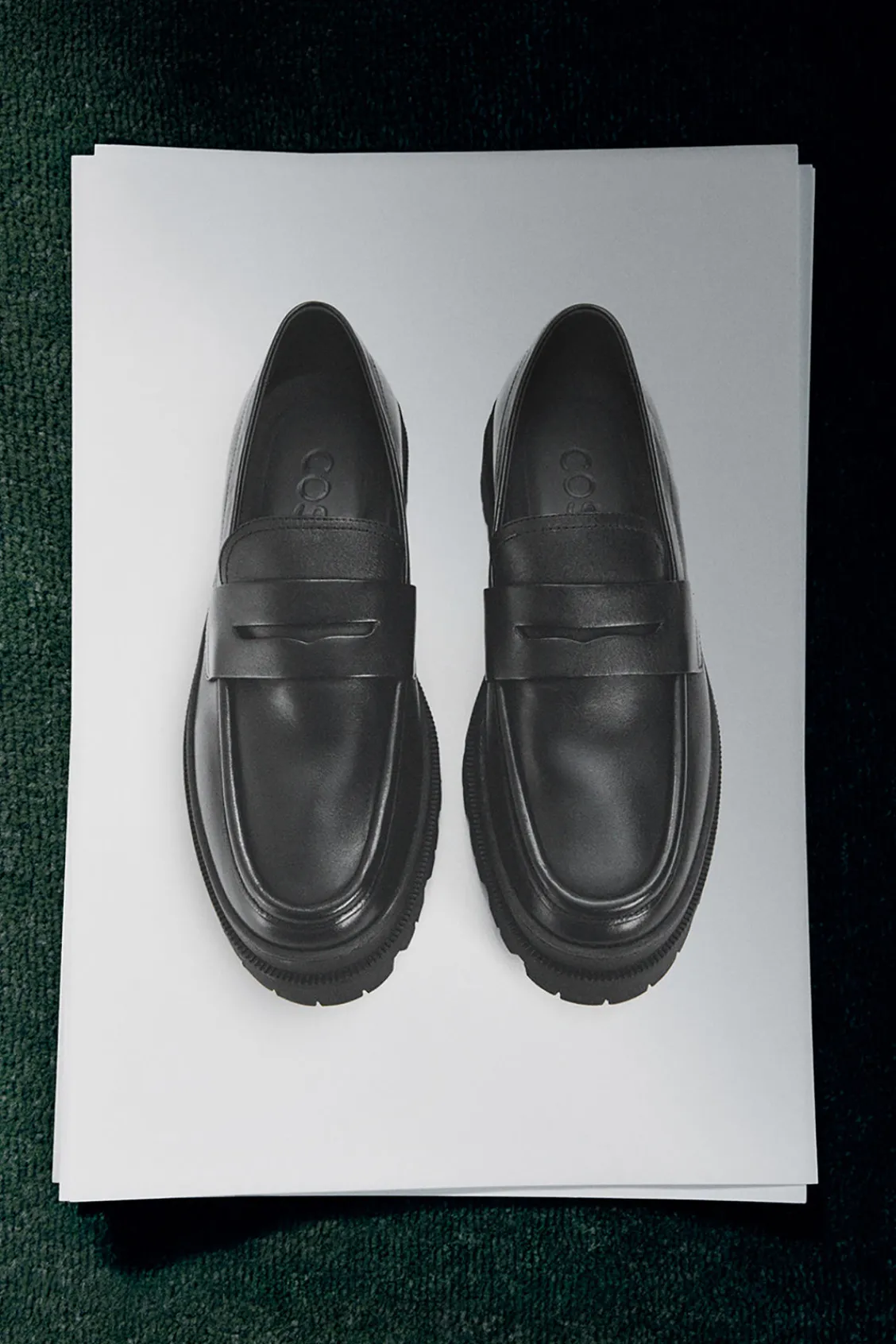 COS CHUNKY LEATHER LOAFERS- Shoes