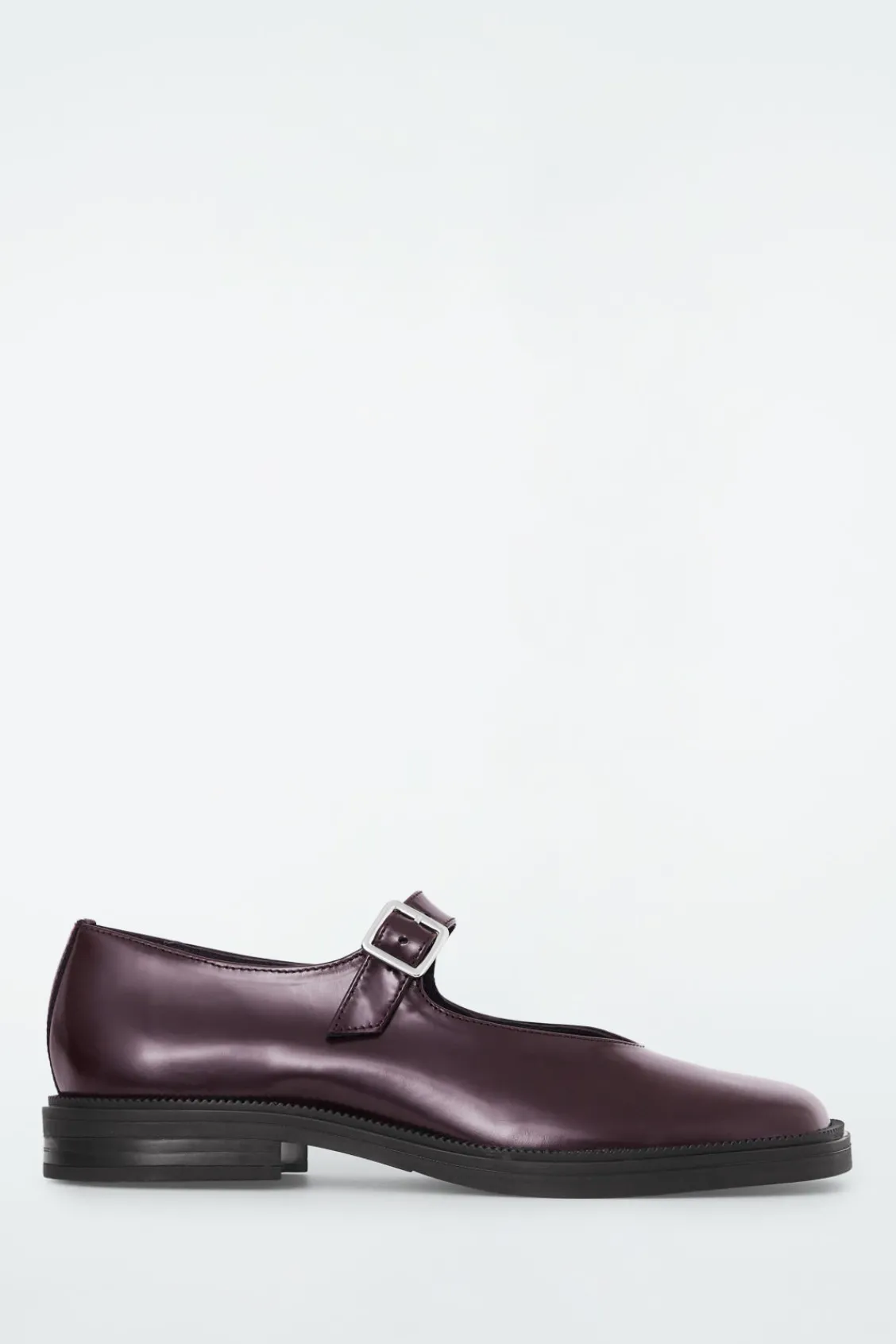 COS CHUNKY LEATHER MARY-JANE SHOES-Women Shoes