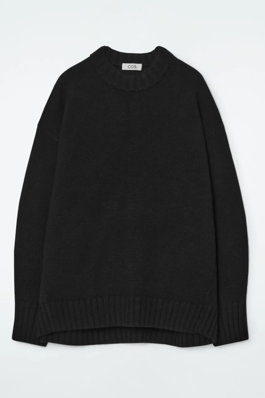 COS CHUNKY PURE CASHMERE CREW-NECK SWEATER-Women Cashmere | Sweaters & Cardigans
