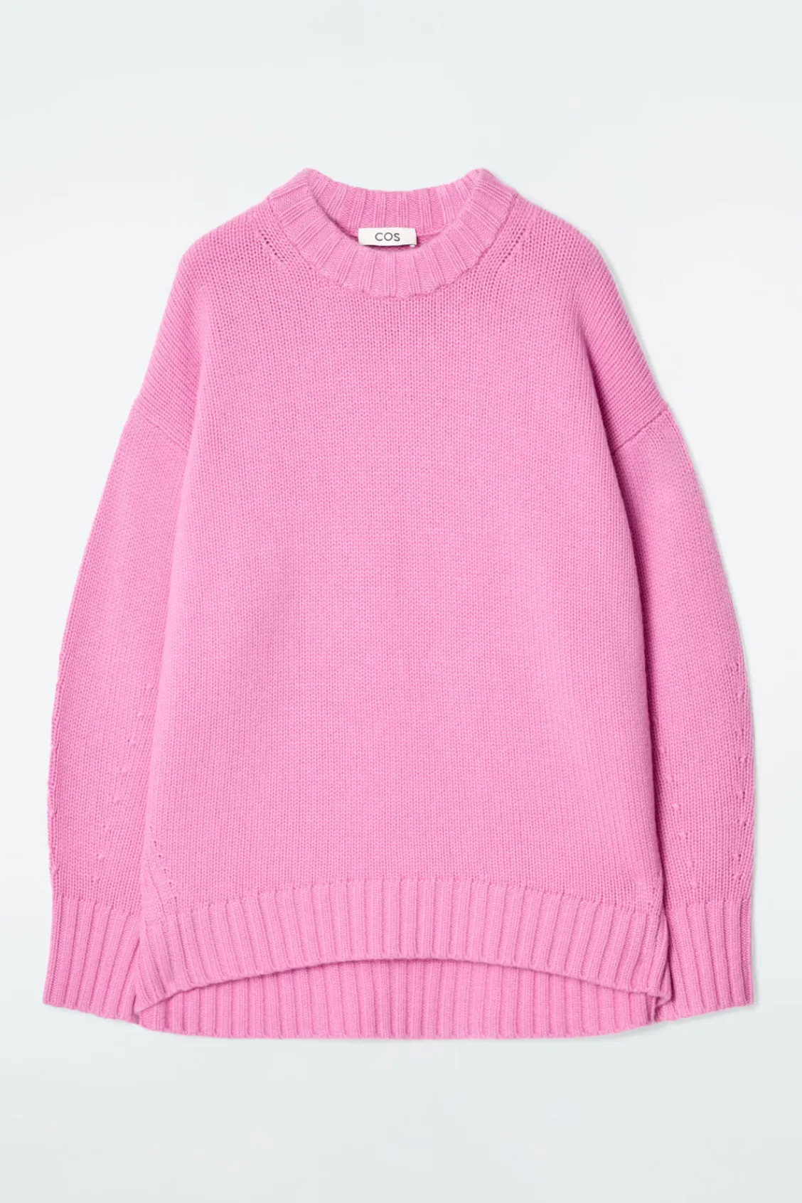 COS CHUNKY PURE CASHMERE CREW-NECK SWEATER-Women Cashmere | Sweaters & Cardigans